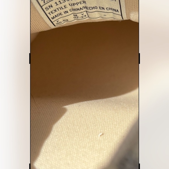 BOBS from Skechers Striped Flats in Gray and Cream - Picture 7 of 7